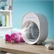 Mini Climatizador Humidificador por Ultrasonidos con LED humidificador mini Blanco