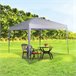 Pérgola EDEN 260x300x300cm Crema