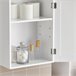 Armario de Pared con 2 estantes BZR19-W SoBuy Blanco