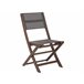 Beliani Conjunto de comedor CESANA Marron