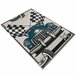 Alfombra De 100 X 150Cm 150x100 Azul