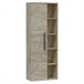 Armario baño Alise 1 puerta 5 huecos, Alaska, 135 cm Madera
