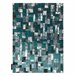Alfombra DE LUXE moderna 6768 Geométrico - Structural 180x270 Verde