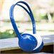 Auriculares de Diadema Plegables con Bluetooth BTH-150 Azul