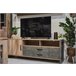 Mueble TV 1 puerta y 2 cajones INDUSTRY Gris/ Madera