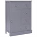 Aparador con 10 cajones madera 113 Gris
