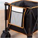 Aktive Carro playa plegable c/ruedas grandes 360º Negro