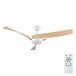 Ventilador techo LUXE marca SABA Blanco