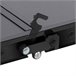 Aktive Mesa plegable camping maletín antideslizante negro c/sistema de nivelación Negro