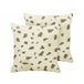 Beliani Cojín decorativo KASRA 45x45 Crema