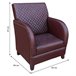 Sillón de polipiel Marron