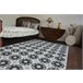 Alfombra LISBOA Flores 160x230 Gris