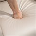 Sillón de Masaje Poliéster, Espuma HOMCOM Gris