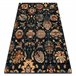 Alfombra de lana SUPERIOR LATICA 100x150 Azul Marino
