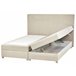 Beliani Cama continental Poliéster MINISTER 193x209 Beige