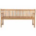Beliani Banco Madera de acacia con certificado FSC® VIVARA Marron