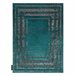 Alfombra DE LUXE moderna 1516 Marco vintage 120x170 Verde
