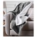 Acomoda Textil – Manta de Sedalina con Borreguito Extra Suave. Gris