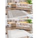 Alfombra MATEO 8033/944 Moderna griego marco estructural 140x190 Beige