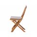 Beliani Conjunto de comedor CENTO Marron