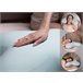 Almohada Forma de Mariposa con Gel Refrescante Verde