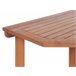 Beliani Mesa plegable TREIA Marron