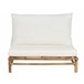 Beliani Conjunto longue TODI Blanco/ Beige