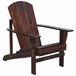 Adirondack Silla para Jardín Madera de Abeto Outsunny Marron