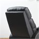 Sillón Reclinable Acero, MDF, PU y Espuma HOMCOM Marron
