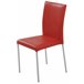 Pack de 4 sillas de cocina ELEGANCE  Rojo