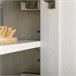 Armario de Pared Melamina de Madera kleankin, hogar - baño 60 Blanco
