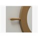 Espejo redondo de pared KONTROLO Madera