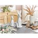 Beliani Accesorio decorativo PAIMPOL Blanco