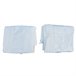 2 Paredes Parte Laterales Tela Oxford Outsunny 295x200 Blanco