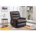 Sillón relax motorizado con masaje ROMA Chocolate