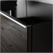 Mueble TV de suelo o pared 2 cajones Mathis 50 Negro