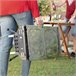 Barbacoa Plegable de Acero Inoxidable para Carbón Gris