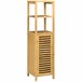 Armario de Baño Bambú kleankin, hogar - muebles de dormitorio Marron