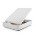 Canapé Madera Alta Resistencia Bezen 90x190 Blanco
