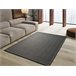 Alfombra lisa lavable ESPIGA - ATTICGO 160x230 Antracita
