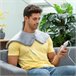 Almohadilla Eléctrica para Cuello y Hombros Gris