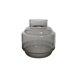Jarrón decorativo ULA 19cm gris Gris
