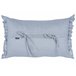 Beliani Cojín decorativo SASSAFRAS 45x10 Azul Claro