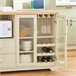 Aparador Cocina para microonda con 2 puertas SoBuy FSB81-MI 120 Beige