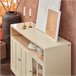 Aparador de Comedor con 3 Puertas 1 Compartimiento SoBuy FSB80-MI Beige