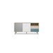 Aparador con 2 puertas y 2 cajones TILE Roble