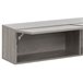 Estante de pared 1 puerta BOSTON Roble