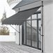 Toldo articulado con armazón enrollable 250x118 Gris