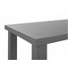 Beliani Conjunto de comedor TARANTO Gris
