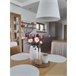 Beliani Jarrón decorativo LINZI Blanco